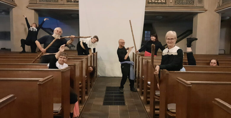 Probenszene. Foto: Karen Ascher